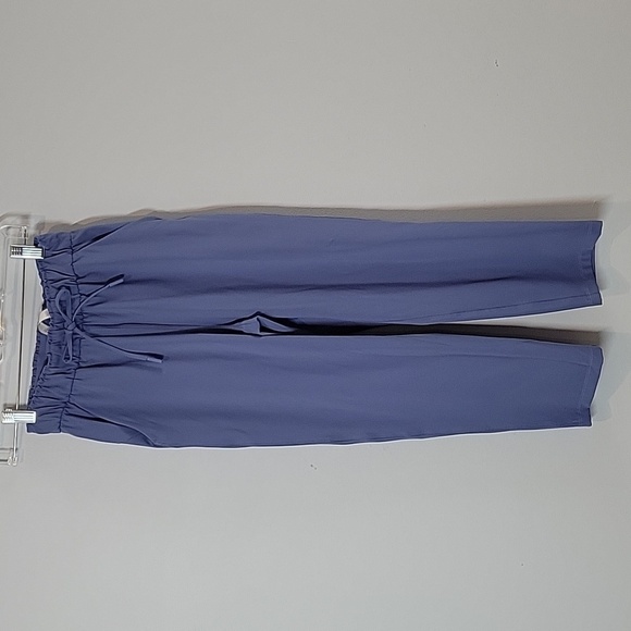 Lululemon Blue W6BQNS Stretch High Rise Crop Pants 2 - Picture 2 of 12